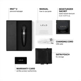 Lelo Mia 2 Lipstick Vibrator For Women, Usb Rechargeable, Spontaneous And Discreet For Women, Black