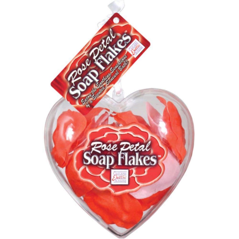California Exotics Rose Petal Soap Flakes