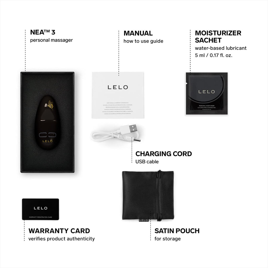 Lelo Nea 3 Pitch Black (Net)