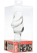Icon Brands Raging Stallion Helmet Head Plug Xxxl, Clear 6''