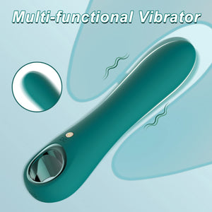 G Spot Vibrator Dildo with 10 Vibration Modes, Tuitionua Soft Silicone Powerful Vibrating Massagers for Clitoral Vagina and Anal