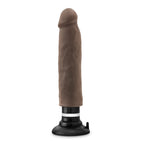 Blush Novelties Au Naturel 11'' Long Realistic Sensa Feel Dual Density Magnum Vibrating Dildo Mocha - Strong Multi Speed Suction