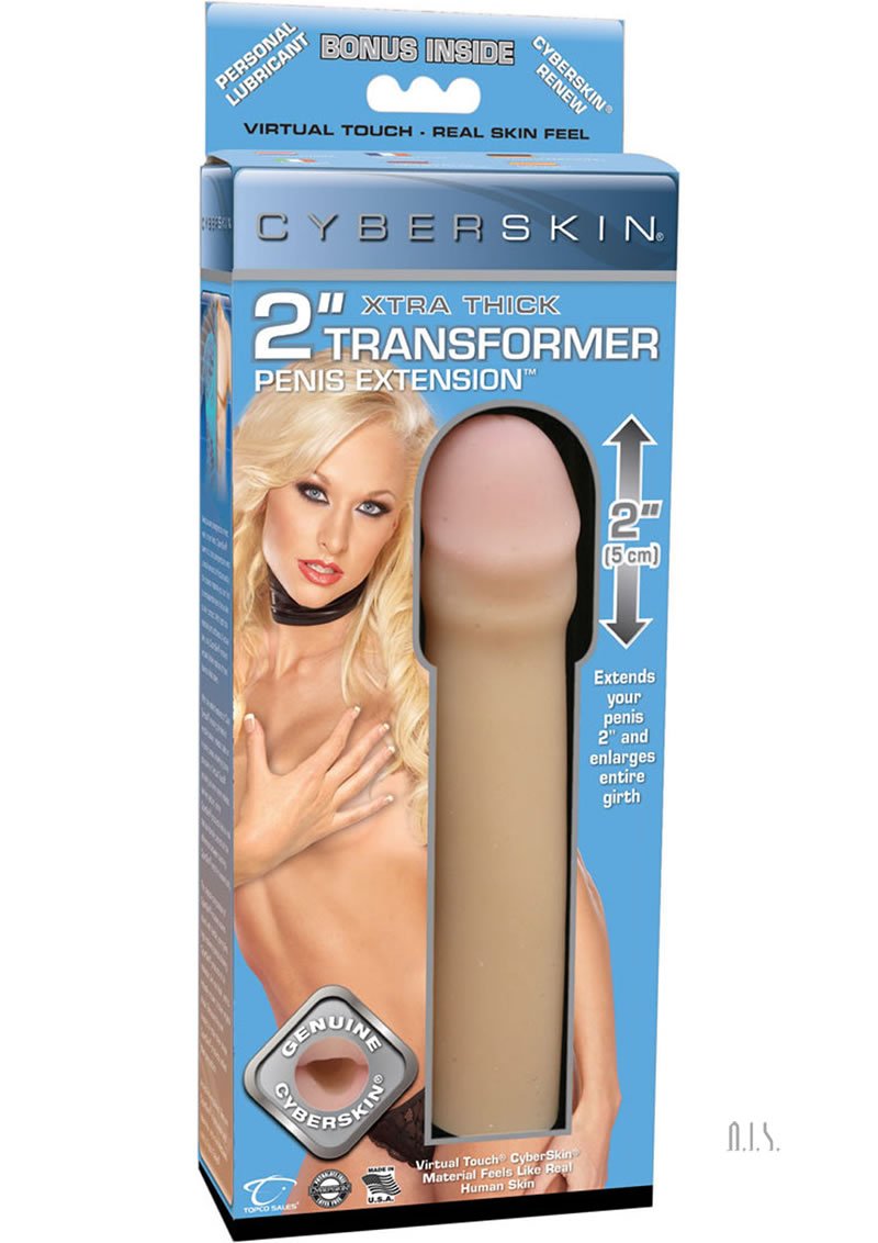 Thick 2'' Penis Extension Natural