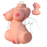 Manual Male Masturbator,Portable Small Sex Doll,Adult Sex Toys for Men Pleasure Training,Pocket Pussies Fantasy Female Torso Dol