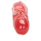 Calexotics Junior Dildo, Veined Chubby Translucence, 8.5''