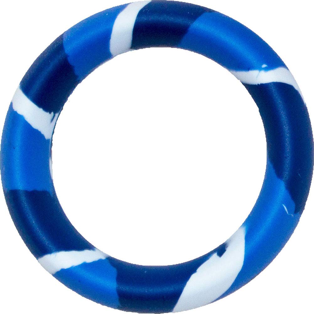 Major Dick Commando Silicone Donut Blue Camo (1.75In.44Mm)