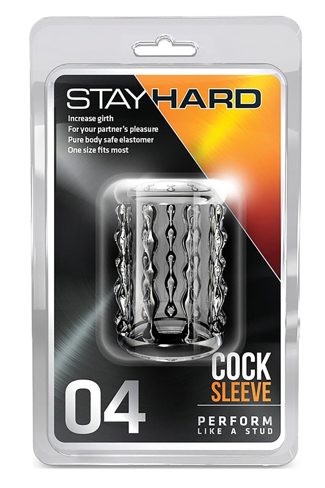 Blush 56500: Stay Hard - Cock Sleeve 04 - Clear