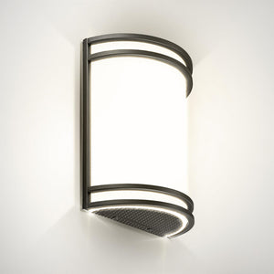 Asd Led Indoor Wall Mount Light Fixture - 10 Inch Modern Interior Matte Black Wall Sconce Lighting - 3000K 4000K 5000K Adjustabl