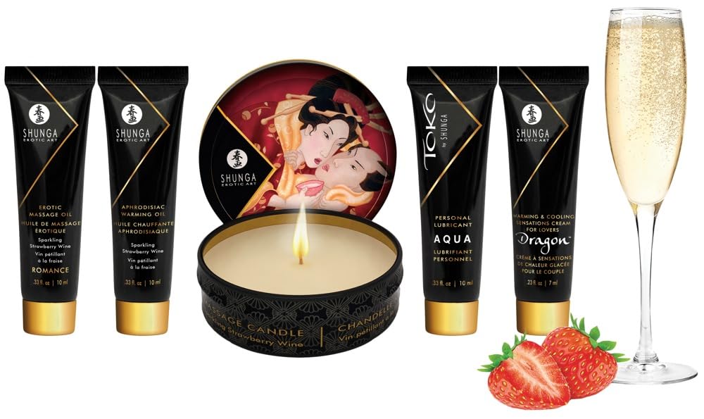 Shunga Geisha'S Secrets-Sparkling Strawberry Wine