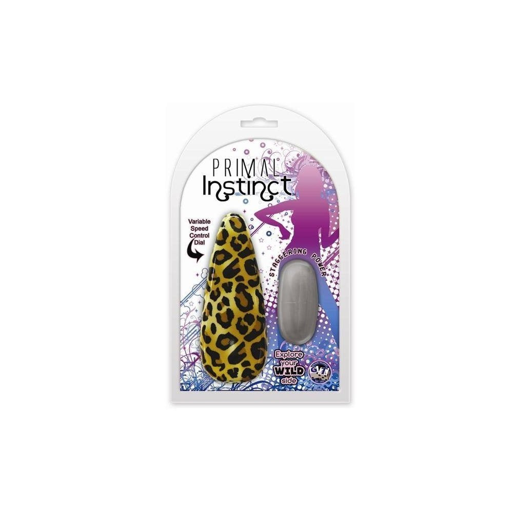 Primal Instinct Bullet With Leopard Remote