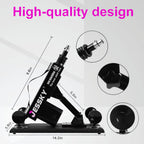 JESSKYLOVE Adjustable Sex Machine, Adult Sex Toys with 4 Attachments 3XLR Connector Automatic Machines for Women and Men
