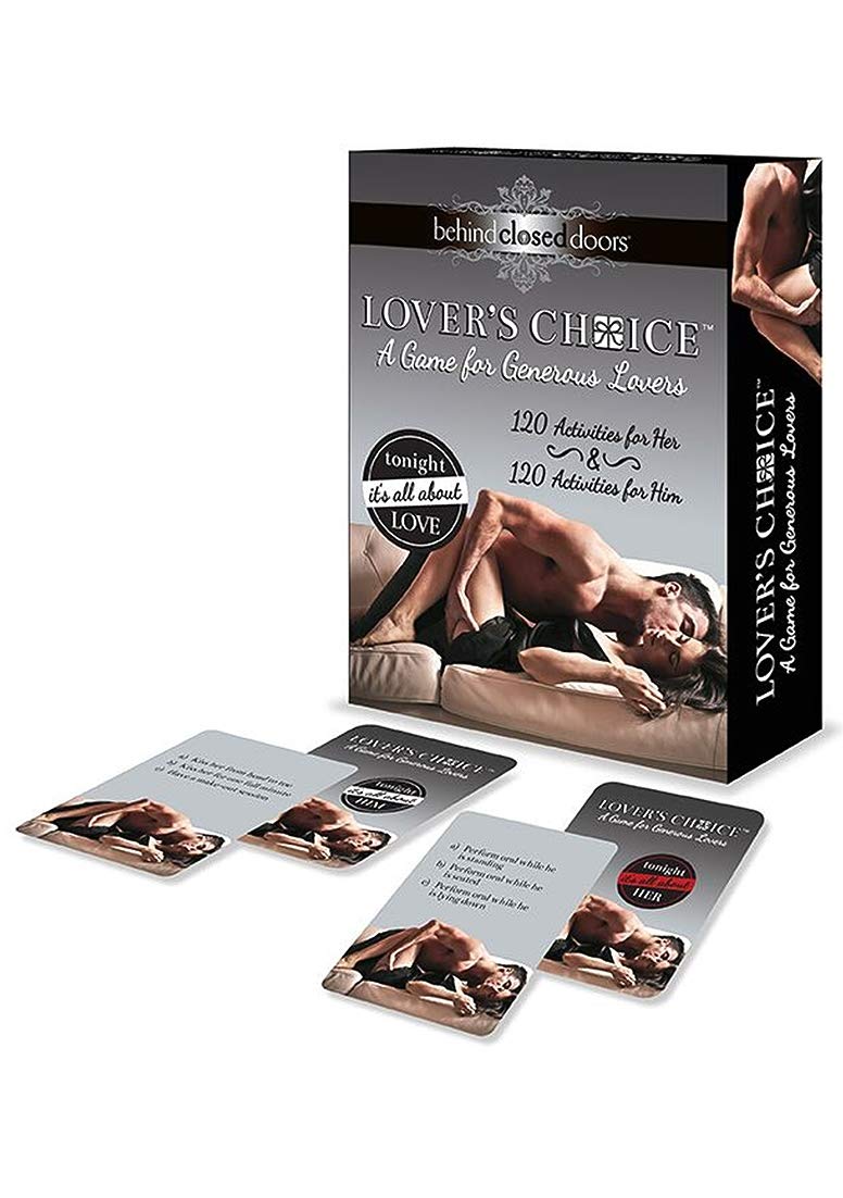 LOVERS CHOICE ACTIVITY GAME FOR COUPLES - By Little Genie - Get Risqu   or Simply Re-Ignite the Spark | Cards for Him & Her to 