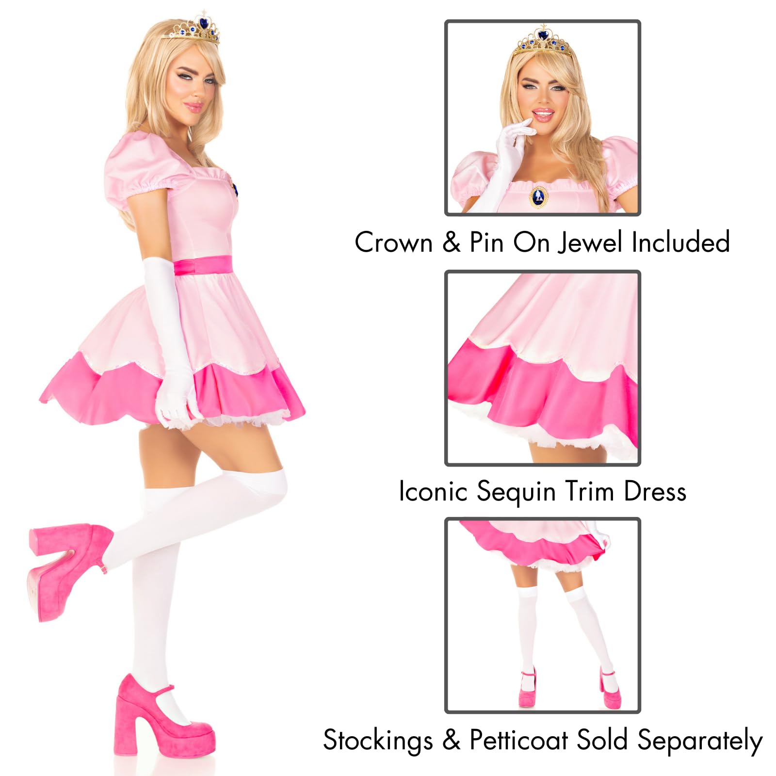 3Pc. Princess Off The Shoulder