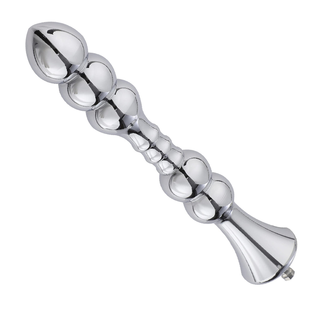 Hismith 8.02Bead Dildo, Smooth Aluminium Anal Wand with KlicLok System for Sex Machines