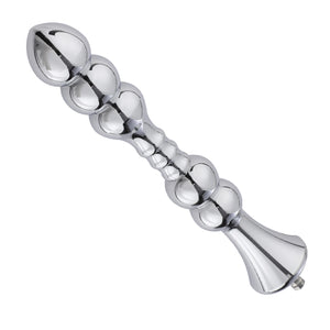 Hismith 8.02Bead Dildo, Smooth Aluminium Anal Wand with KlicLok System for Sex Machines