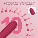 G Spot Vibrator Dildos Adult Sex Toys - Dildo for Woman with 10 Vibration Modes, Clitoral Nipple Stimulator Realistic Silicone D