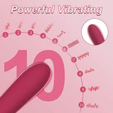 G Spot Vibrator Dildos Adult Sex Toys - Dildo for Woman with 10 Vibration Modes, Clitoral Nipple Stimulator Realistic Silicone D