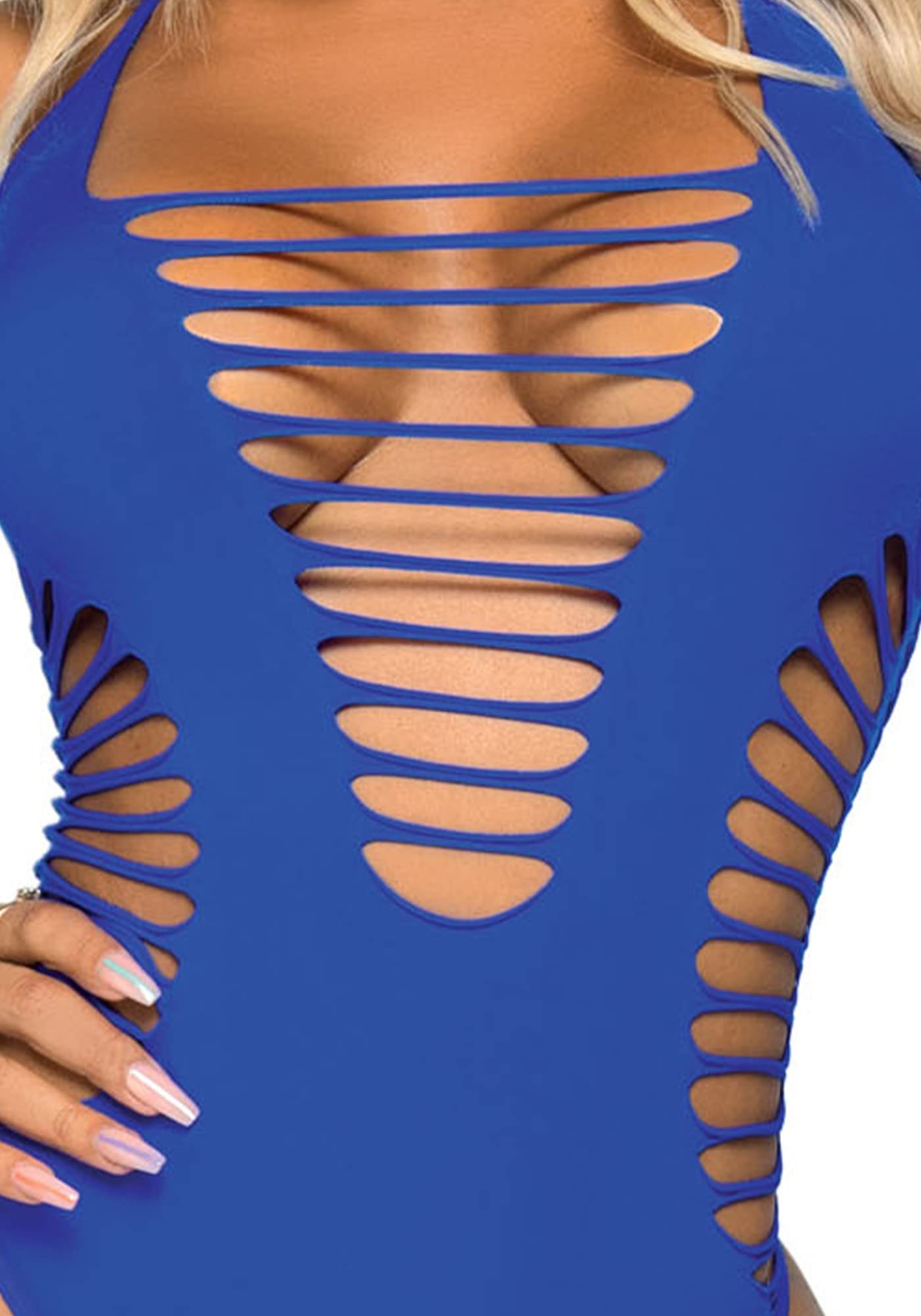 Seamless Shredded Racer Back T