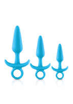 Ns Novelties Firefly Prince Butt Plug Trainer Kit (Blue)