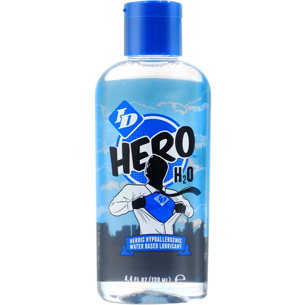 ID Hero H2O Water Based Lubricant, 4.4 Ounce