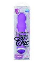 California Exotic Novelties 8-Function Classic Chic Wave Vibrator, Black