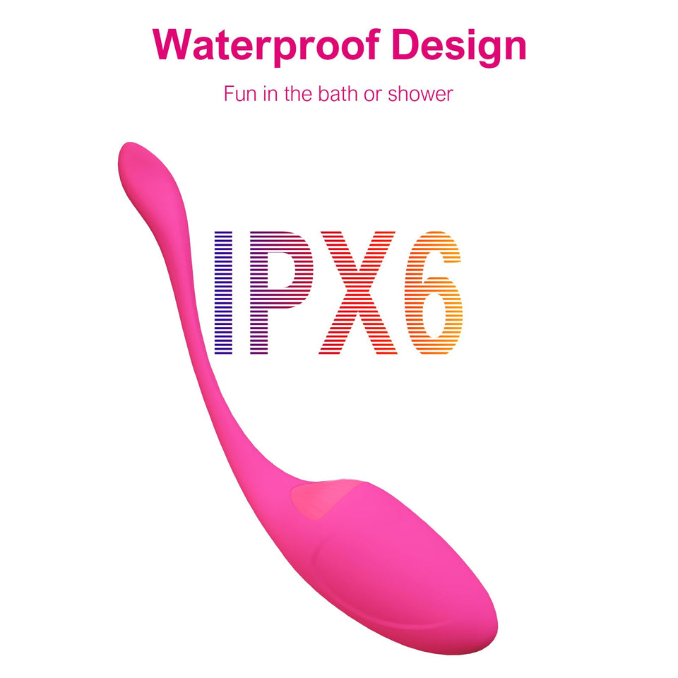 APP Remote Control G-spot Panty Vibrator, Pink Fun Long Distance Bluetooth Wearable, Rechargerable Adult Sex Toys More Than 10 V
