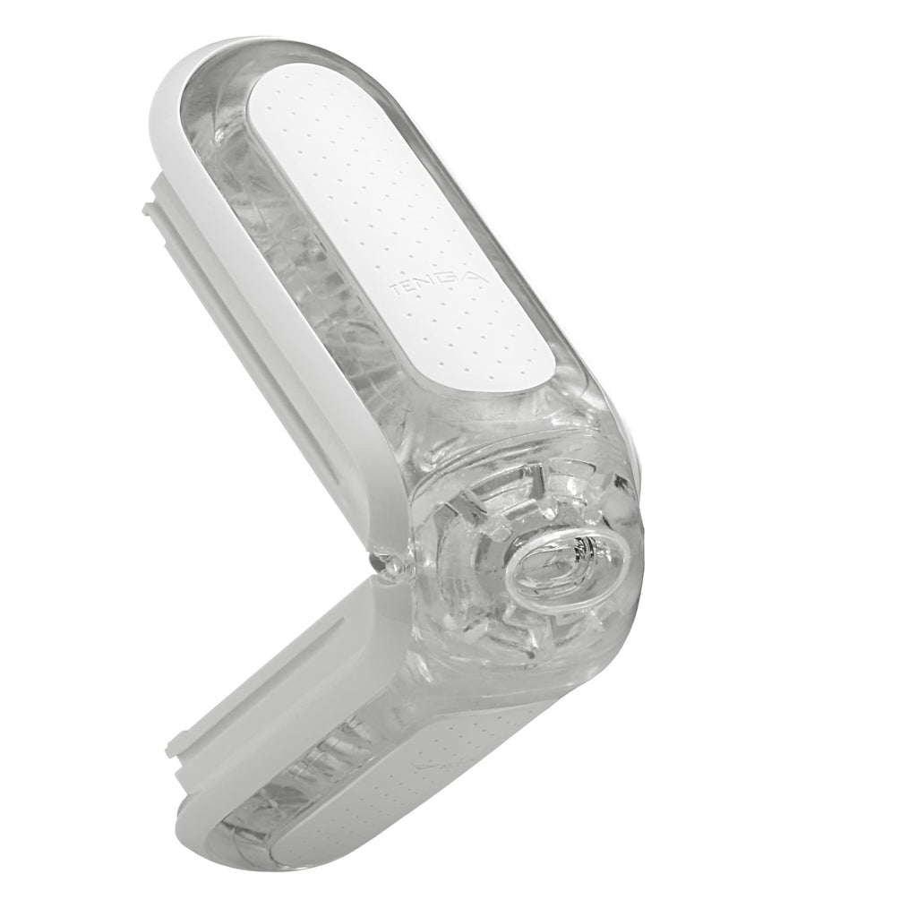 Tenga Flip 0 (Zero) Men Masturbation Device, Reusable Pleasure Toy Cup Massager And Personal Masturbation Toy, Tfz-001 White
