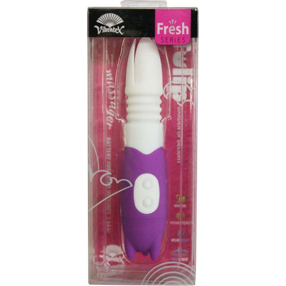 Vibratex Tulip Adult Vibrator - Purple