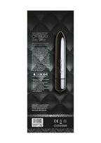 Rocks Off 50 Speeds Of Play Dildo, Gun Metal, 30 Ounce