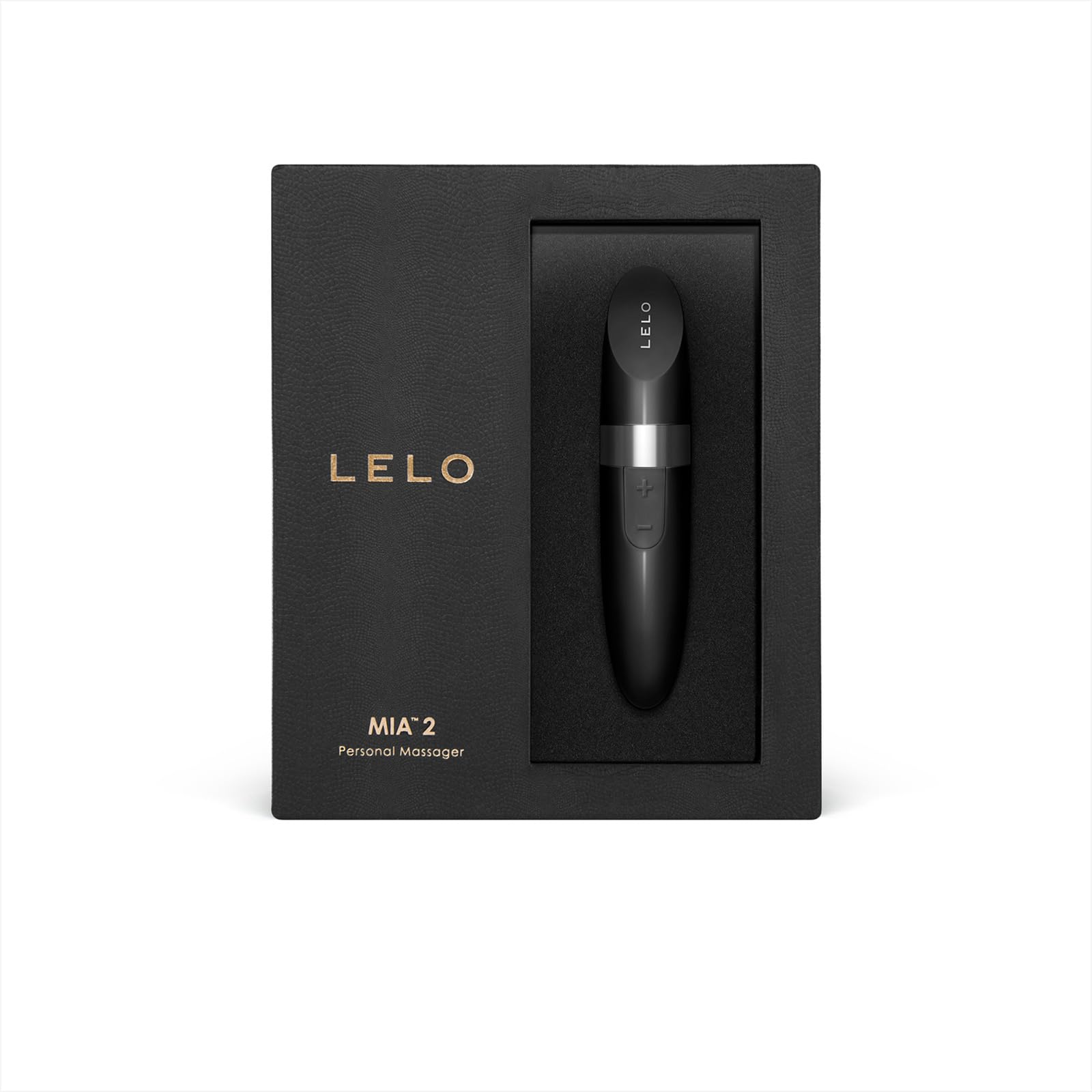 Lelo Mia 2 Lipstick Vibrator For Women, Usb Rechargeable, Spontaneous And Discreet For Women, Black