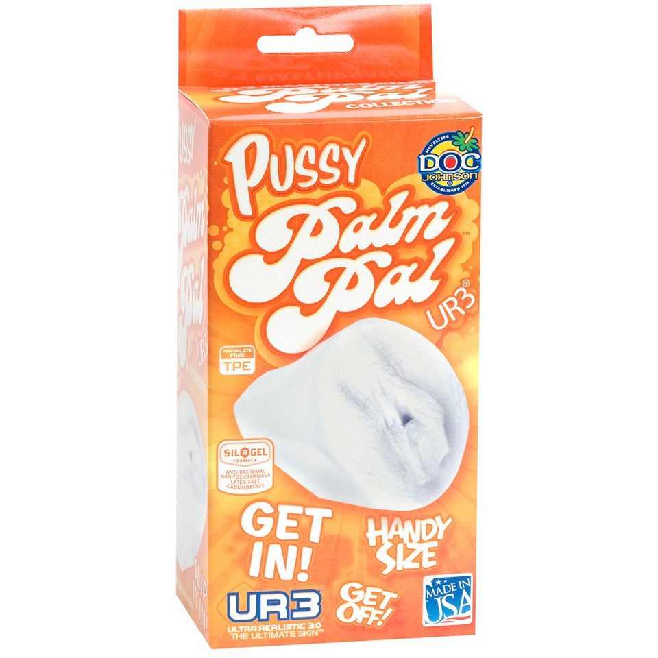 Clear Ur3 Vagina Palm Pal