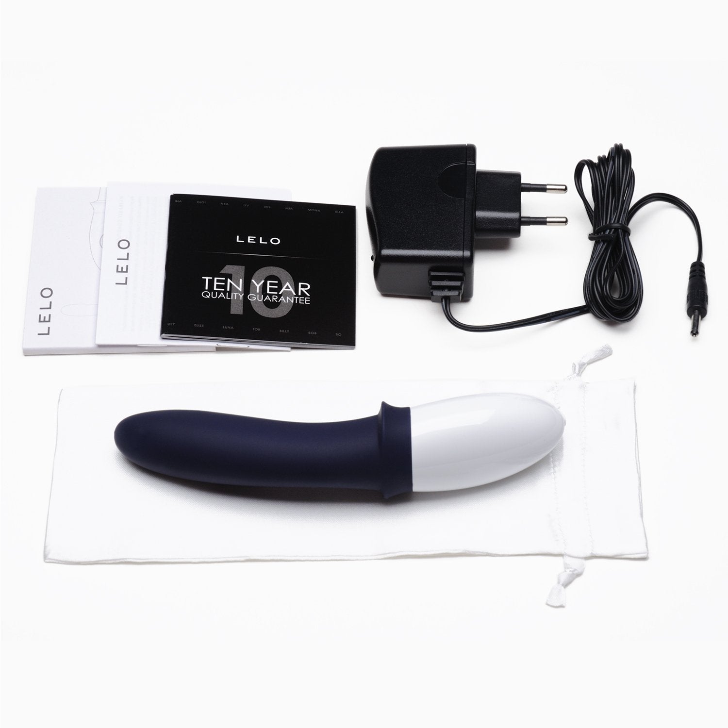 Lelo Billy Luxury Prostate Massager, Blue - Vibrating Prostate Stimulator - Waterproof And Rechargeable Anal Sex Toy