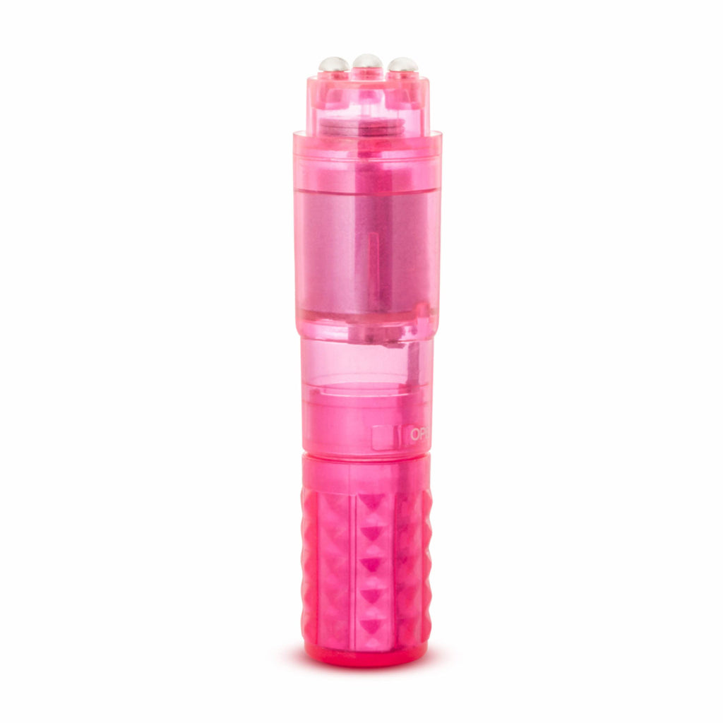 Discreet Powerful Pocket Vibrator - Clitoral Pinpoint Stimulator - Waterproof - Sex Toy For Women - Sex Toy For Couples (Pink)