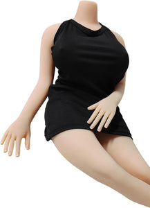 Full Size Sex Doll for Man Realistic Full Body Silicone Sex Dolls TPE Female Torso Love Doll for Men with Lifelike Big Jelly Bre