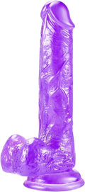 7.08 inches Realistic Dildo for Beginners, Silicone Anal Dildos Lifelike Fake Penis for Women/Men/Gay, Adult Sex Toys for G spot