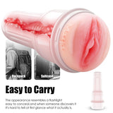 Sex Toys for Men Male Masturbators, Male Adult Toys Penis Training Masturbator Pocket Pussy Stroker Realistic Vagina Blowjob Sex