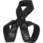 The Macho Collection Adjustable 8 Style Ball Divider Cock Ring, Black