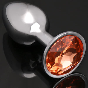 Akstore Small Fetish Anal Plug Butt Personal Sex Massager(Golden)
