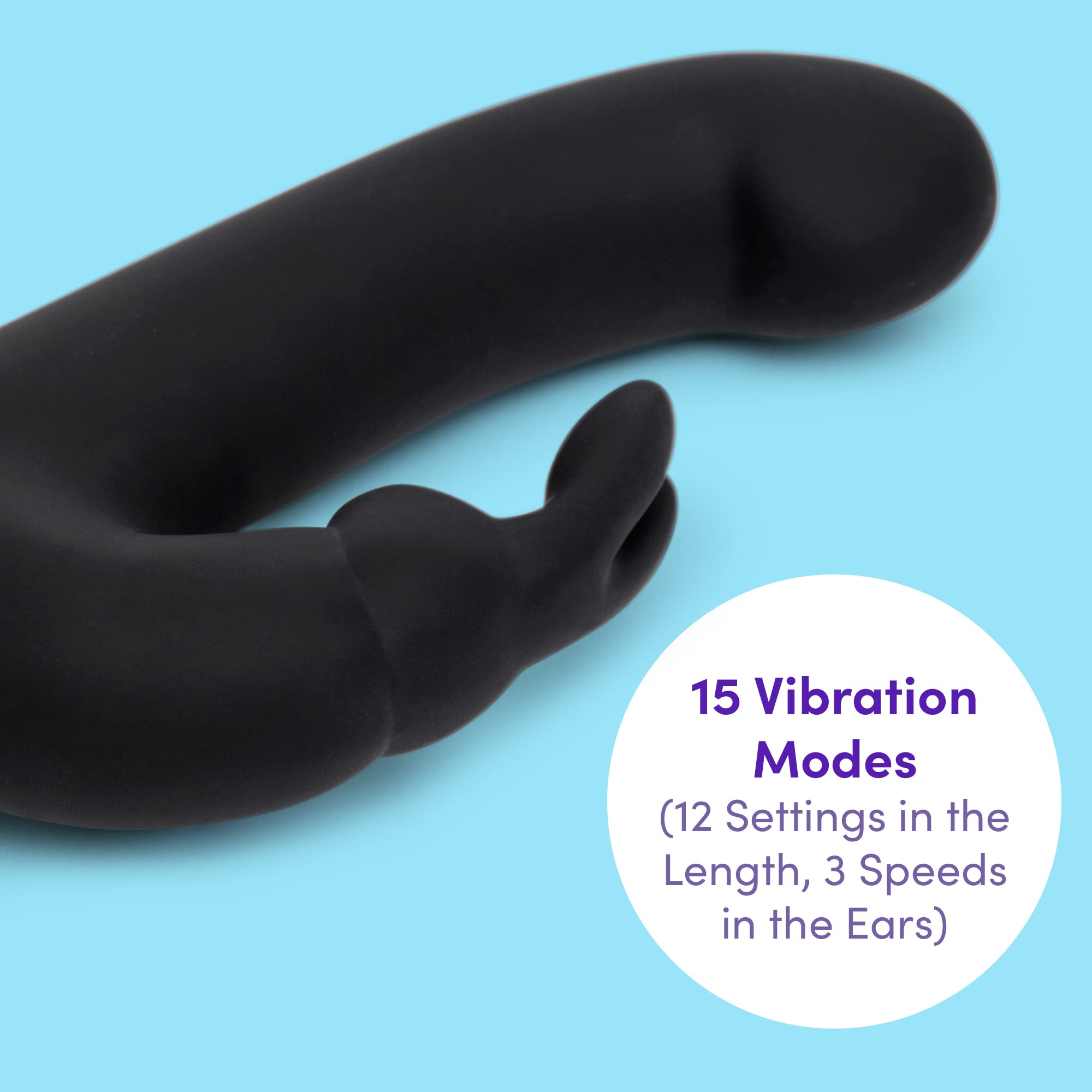 Happy Rabbit Slimline G-Spot Black