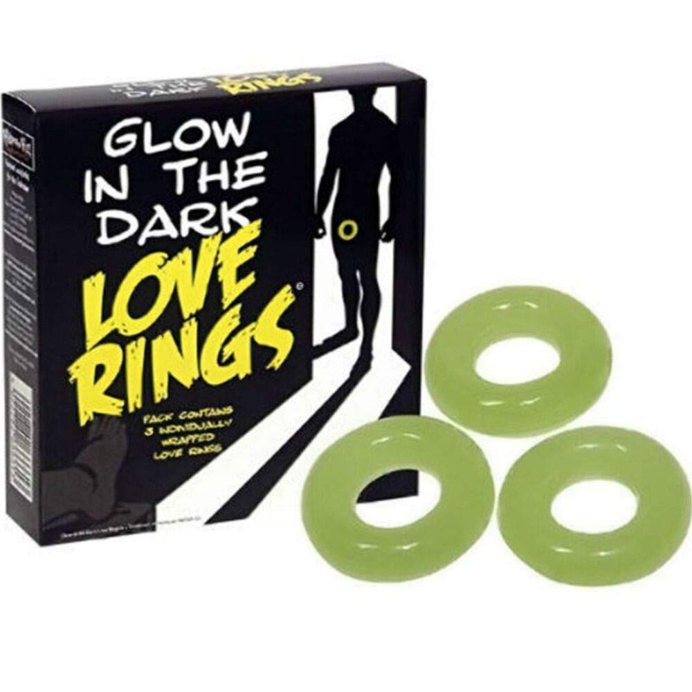 Omg International Glow-In-The Dark Love Ring