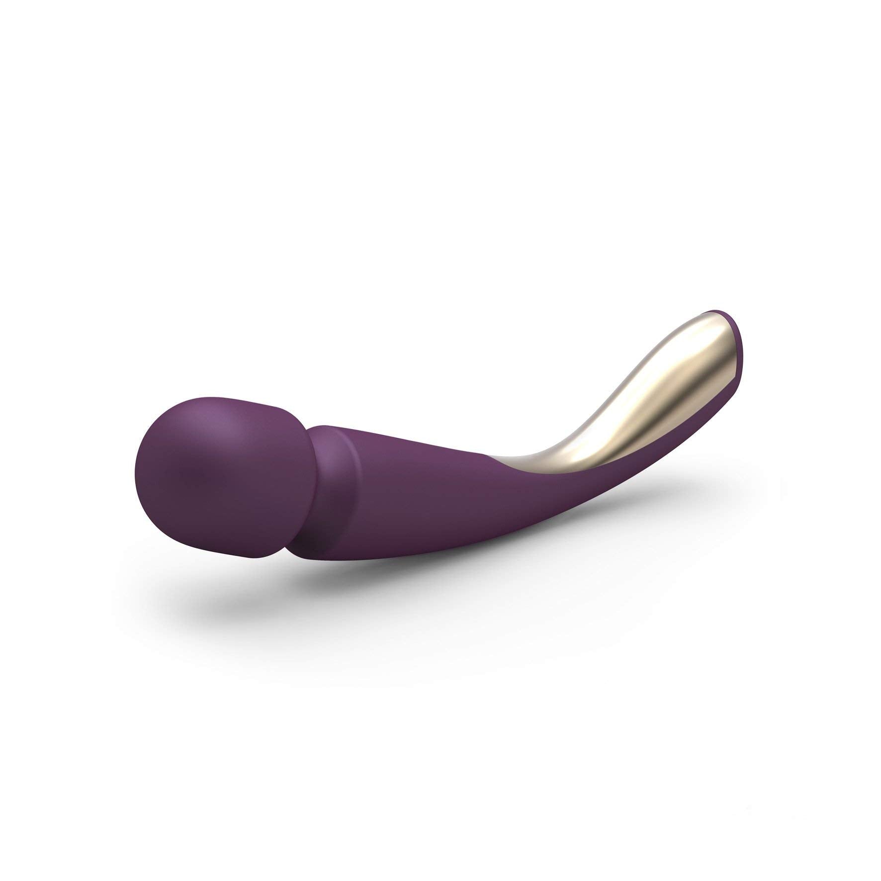 Lelo Smart Wand Cordless Body Massager, Large Size, Plum, Powerful Rechargeable Vibrator To Massage You From Head To Toe