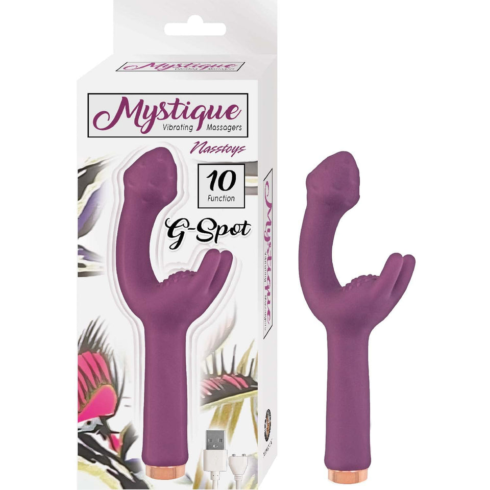 Mystique Vibrating G-Spot Eggplant