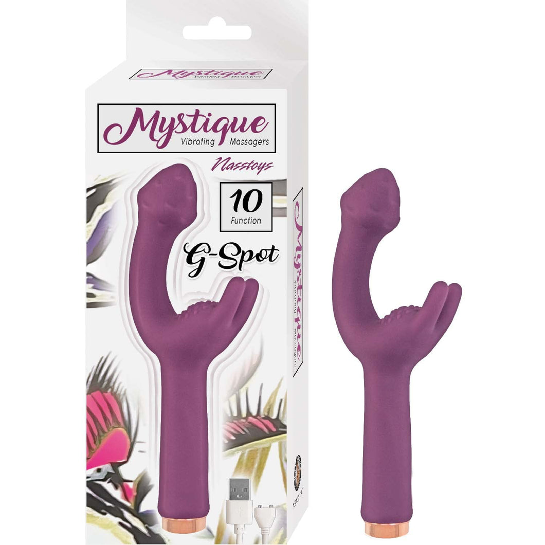 Mystique Vibrating G-Spot Eggplant