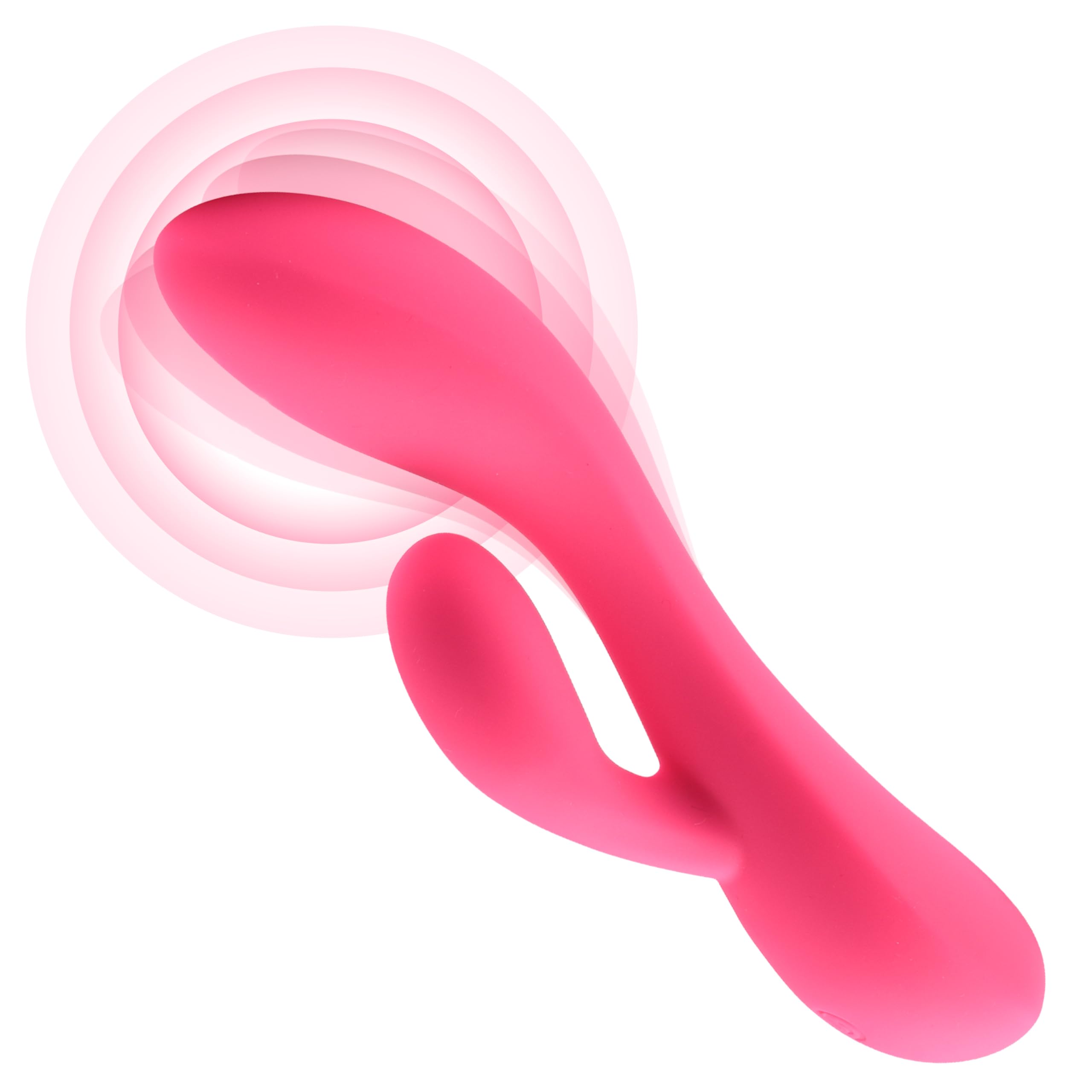 Sweet Vibes Flexible Womens Rabbit Vibrator - Thrusting Rabbit Sex Toy for Women & Couples - G Spot and Clitoral Stimulator Vib