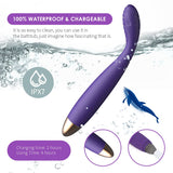 G Spot Dildo Vibrator Adult Sex Toys - SVAKOM Waterproof Personal Massager Finger Dildos Vibrators for Women - 5 * 5 Vibrations