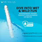 Me You Us Ultracock 15In Jelly Dbl Clear