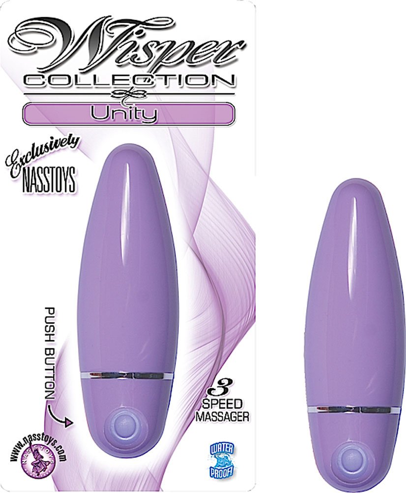 Novelties By Nass-Walk Inc Wisper Collection Unity Personal Massager, Lavender