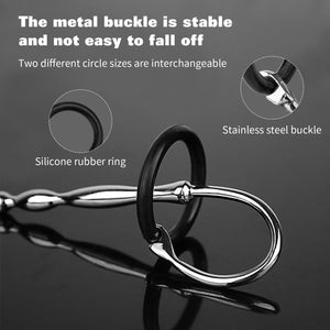 Sex Urethral Plug Urethral Sounds Metal Urethral Plug Sex Toy Urethra Masturbation Rod