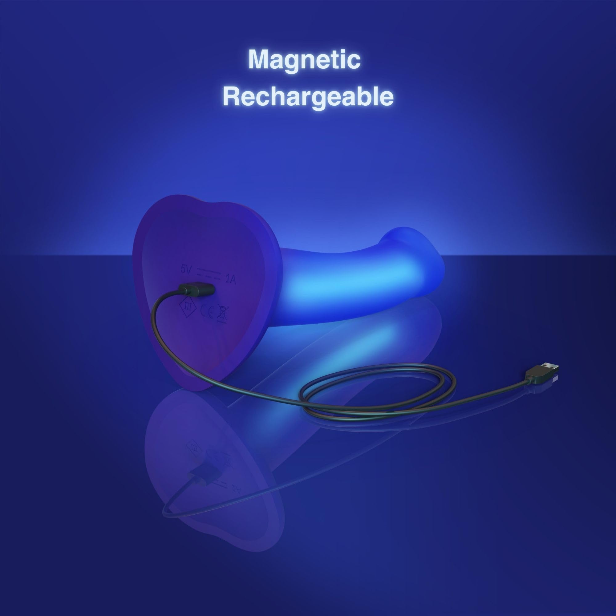 Strap-On-Me Glow-LED Dildo