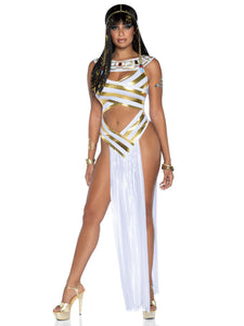 2 Pc Egyptian Goddess, Include - Medium / White